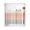 KINGART® Radiant™ Series Premium Golden Synthetic Brushes for Acrylic, Oil and Watercolor, Gift Box, Set of 12